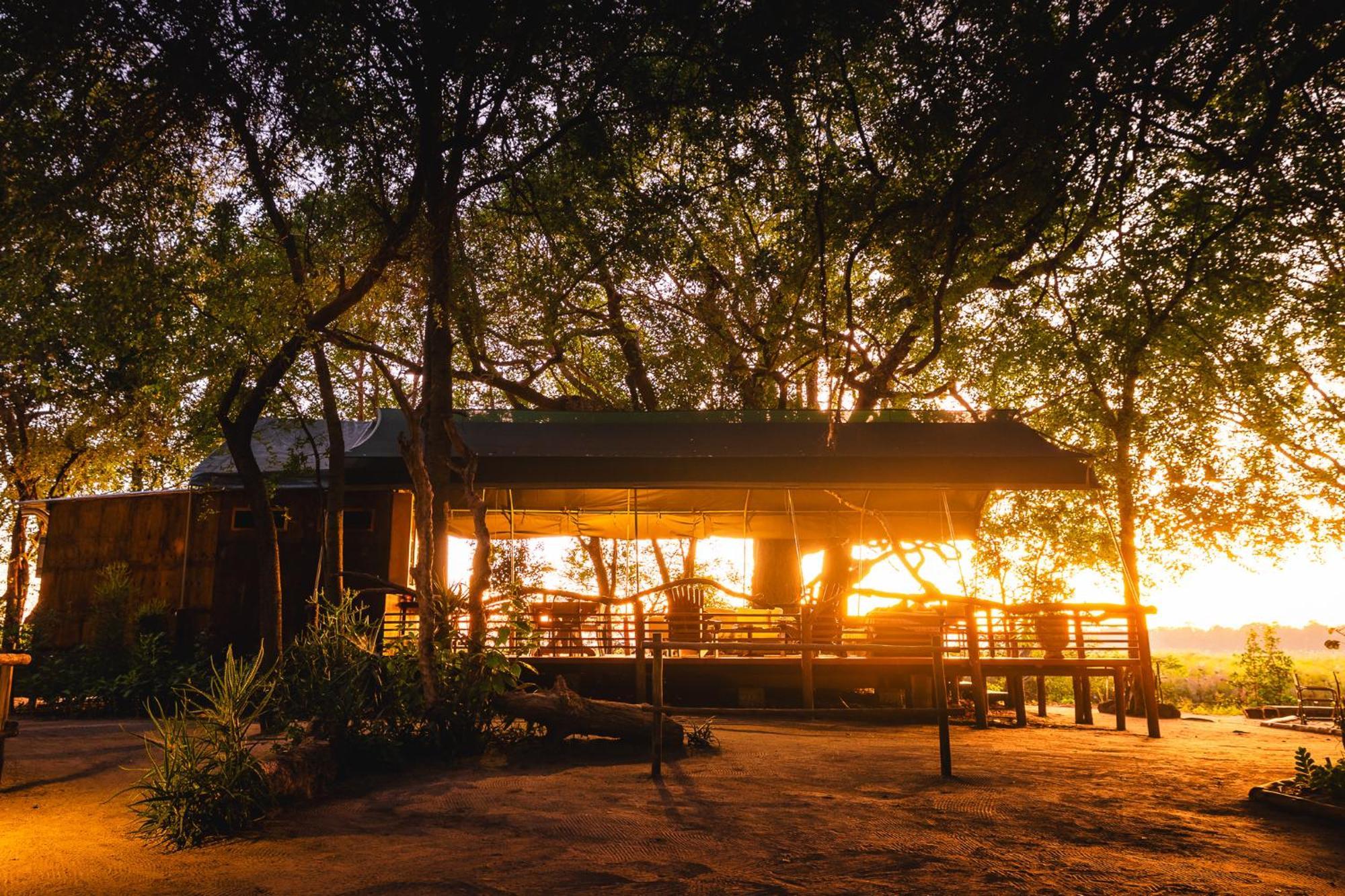 Askiesbos - Samochima Bush Camp Shakawe Bagian luar foto