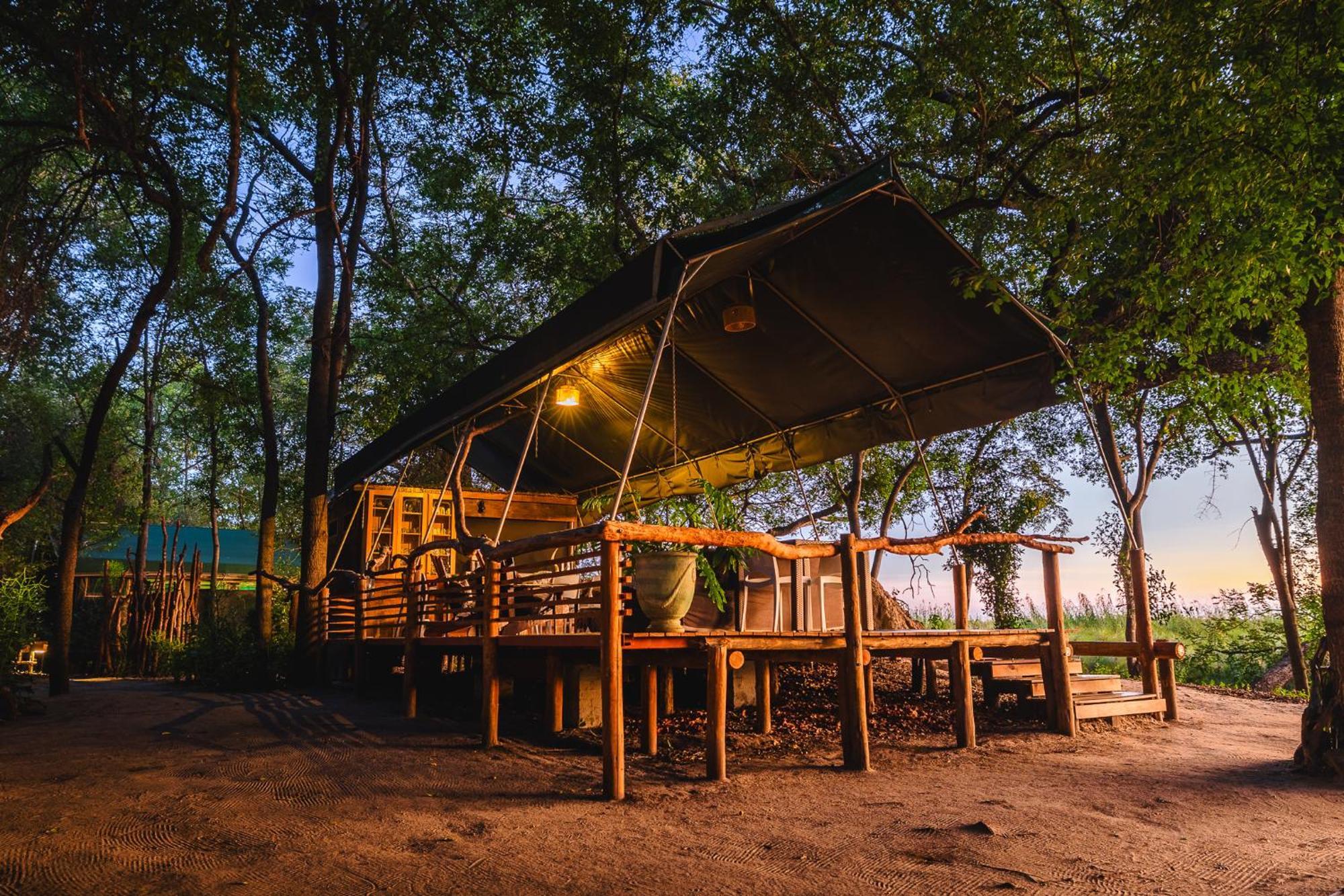 Askiesbos - Samochima Bush Camp Shakawe Bagian luar foto